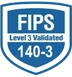 Selo de validação da FIPS 140-3 level 3